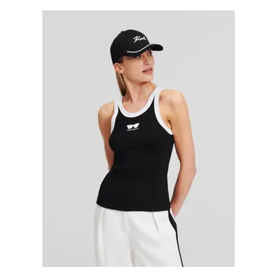 Black women's tank top KARL LAGERFELD Fashion - Women's