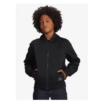 Black Boys Light Hooded Jacket DC Rowdy - Boys