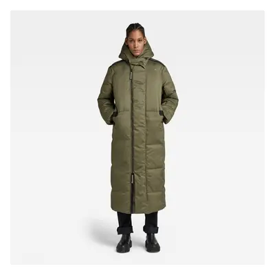 G-STAR Jacket - G - Whistler pdd Ext Long Parka wmn green