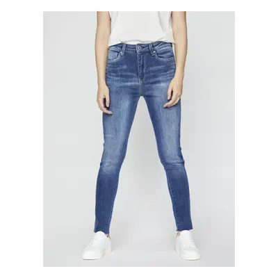 Blue women's slim fit jeans Pepe Jeans Dion - Women