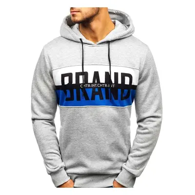 Men's hooded sweatshirt KS1803 - grey