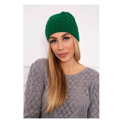 marka niezdefiniowana Cap with fleece Roma K224 green