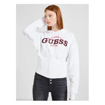 White Ladies Hoodie Guess - Women