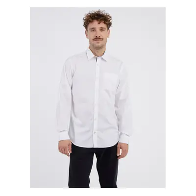 White Men's Shirt Jack & Jones Plain - Men