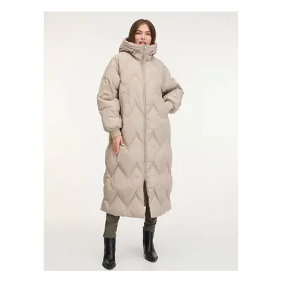 Beige Women's Quilted Coat Pieces Jocelyn - Women