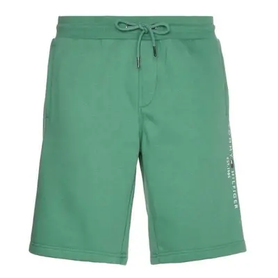 Tommy Hilfiger Shorts - TOMMY LOGO SWEATSHORTS green