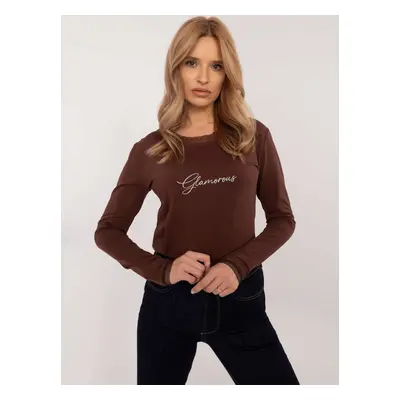 Blouse-CLM-BZ-1157.13X-brown