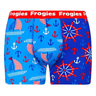 Férfi boxeralsó Frogies Navy