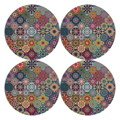 Bertoni Home Unisex's Round Table Pads Set Valencia