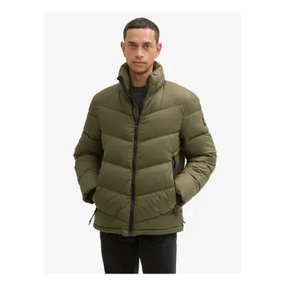 Green men's quilted jacket Tom Tailor - Men