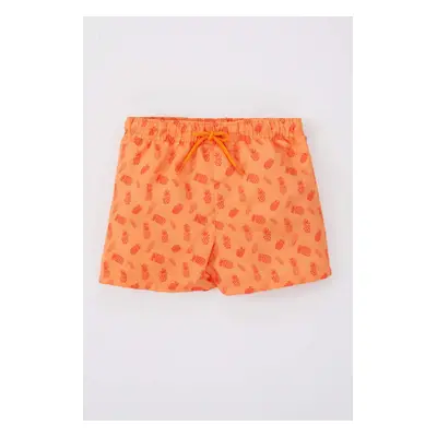 DEFACTO Baby Boy Fruit Patterned Swimming Shorts