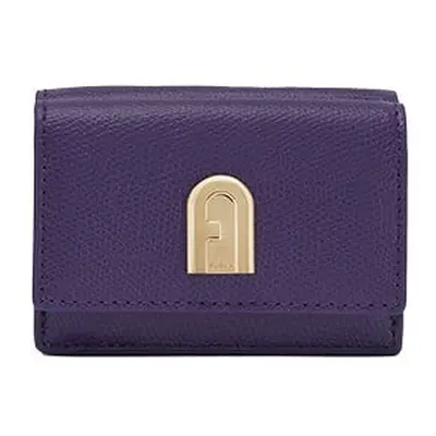 Wallet - FURLA S COMPACT WALLET TRIFOLD purple