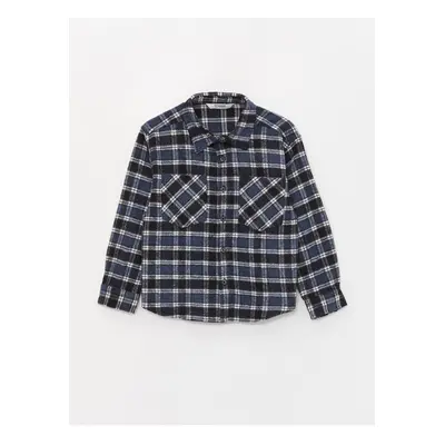 LC Waikiki LCW Kids Comfortable Fit Plaid Boy Lumberjack Shirt