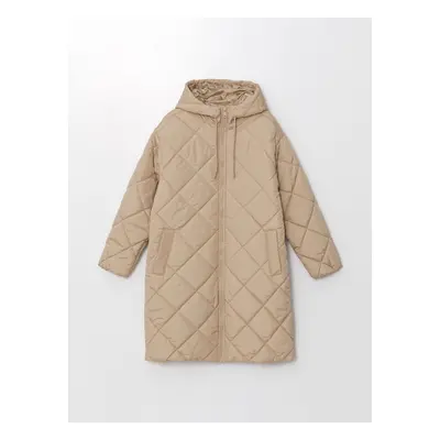 LC Waikiki Hooded Quilted Women's Puffer Coat