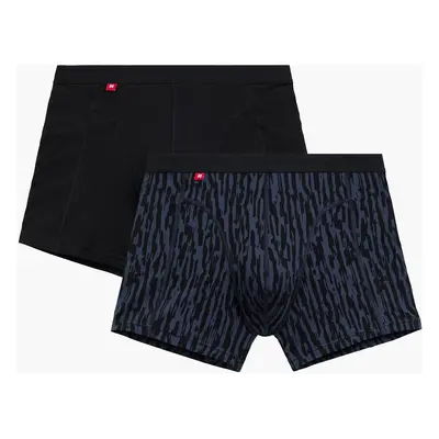 Men's boxers ATLANTIC Comfort 2Pack - black/graphite