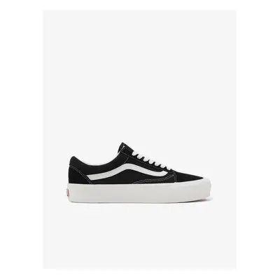 White and black suede sneakers VANS Old Skool VR3 - Women's