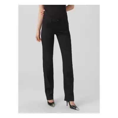 Black women's straight fit jeans VERO MODA Daf - Women