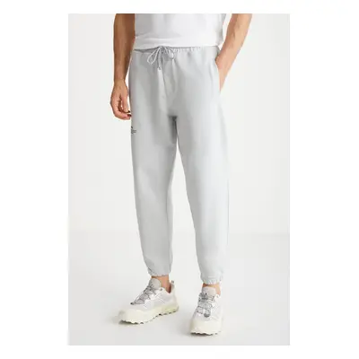 GRIMELANGE JANDER Men's Regular Soft Light Gray Sweatpant