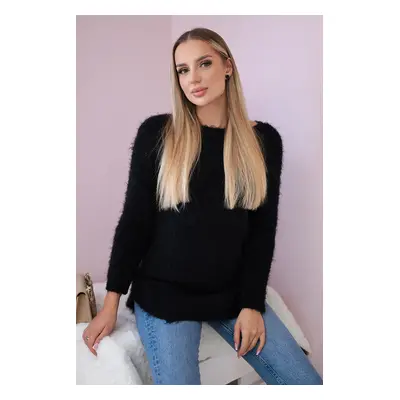 Kesi Włoski Fluffy sweater black