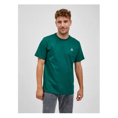 Green Men's T-Shirt Converse - Men