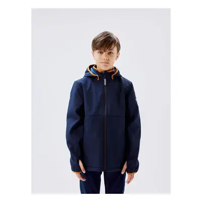 Dark blue boys' softshell jacket name it Malta - Boys