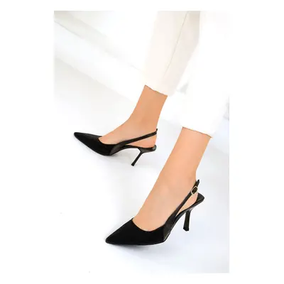 Soho Black Women's Classic Heeled Shoes