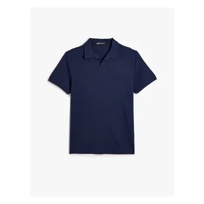 Koton Polo Neck T-Shirt Short Sleeve Cotton