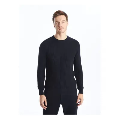 LC Waikiki Crew Neck Long Sleeve Men's Knitwear Sweater