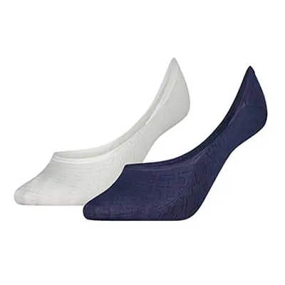 Tommy Hilfiger Socks - TH WOMEN BALLERINA 2P BURN OUT TH white, blue