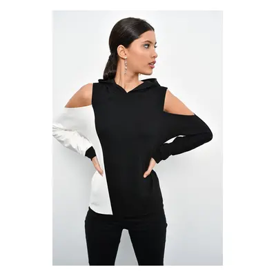 Női melegítő felső Cool & Sexy B23/Black