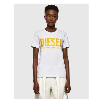 T-shirt - Diesel TSILYECOLOGO TSHIRT yellow