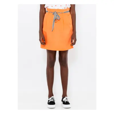 Orange skirt CAMAIEU - Women