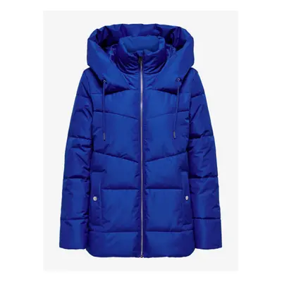 JDY Turbo Blue Quilted Jacket - Women