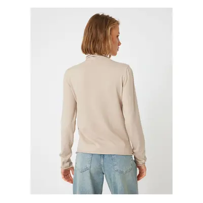 Koton Basic Turtleneck Knitwear Sweater Long Sleeve Soft Texture