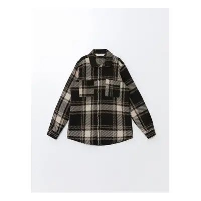 LC Waikiki Plaid Boy Lumberjack Shirt Jacket