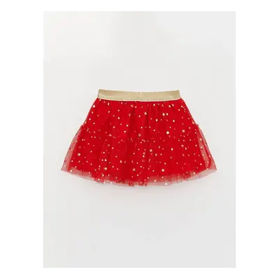 LC Waikiki LCW Baby Elastic Waist Patterned Baby Girl Skirt