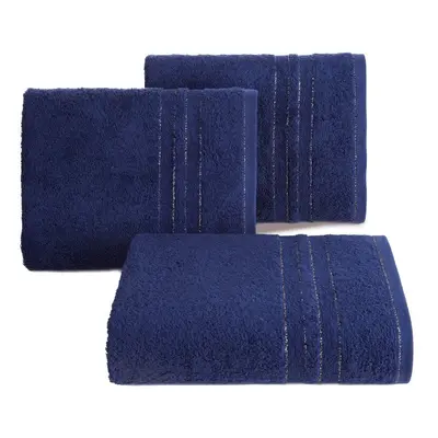 Eurofirany Unisex's Towel Navy Blue