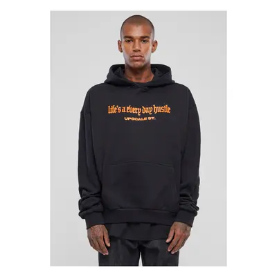 Men's Hustle Oversize Sweatshirt Black