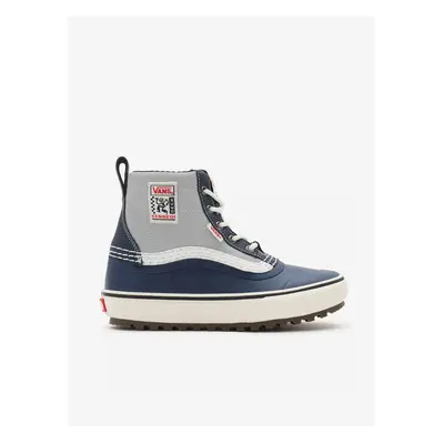 Grey-blue women's ankle boots VANS Standard Mid Snow - Women's