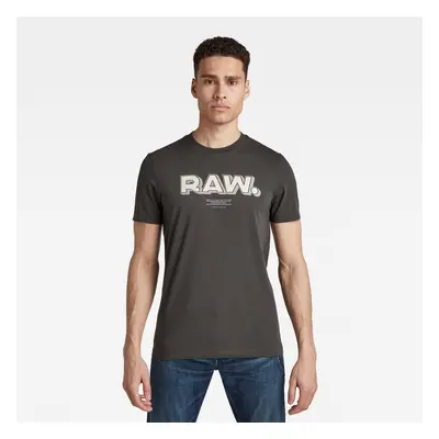 G-STAR T-shirt - RAW. Slim R T Grey