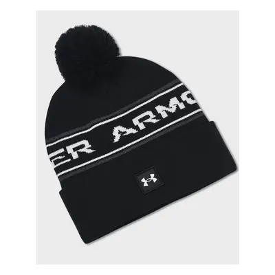 Under Armour UA Men's Halftime Pom Beanie - BLK - Men's