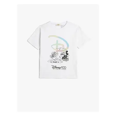 Koton Mickey Mouse T-Shirt Printed Licensed Short Sleeve Crew Neck Disney