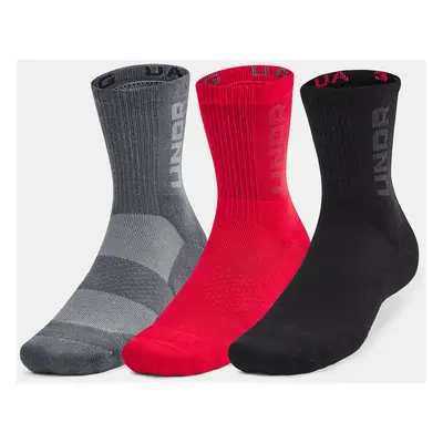 Under Armour Unisex socks UA 3-Maker 3pk Mid-Crew - unisex