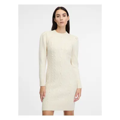 Cream women's sweater dress ORSAY - Women's