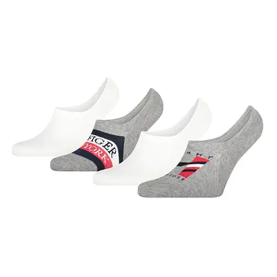 Tommy Hilfiger Socks - TH MEN FOOTIE 4P GIFTBOX colorful