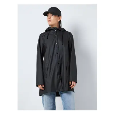 Black women's waterproof coat Noisy May Sky - Women