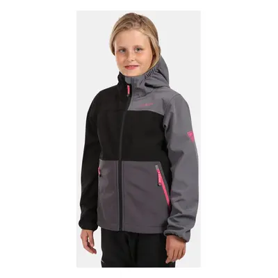 Girl's softshell jacket Kilpi RAVIA-J Black