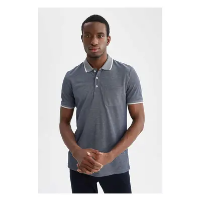 DEFACTO Regular Fit Polo Neck Short Sleeve T-Shirt