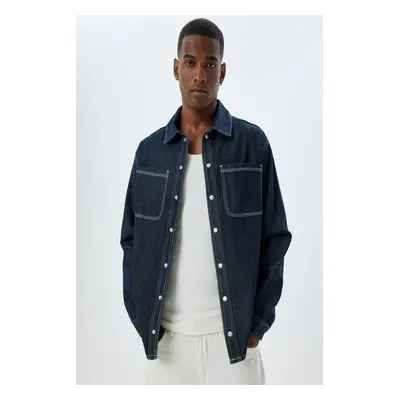 Koton Dark Indigo Mens Adult Jacket