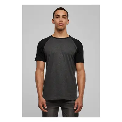 Raglan contrast t-shirt cha/blk